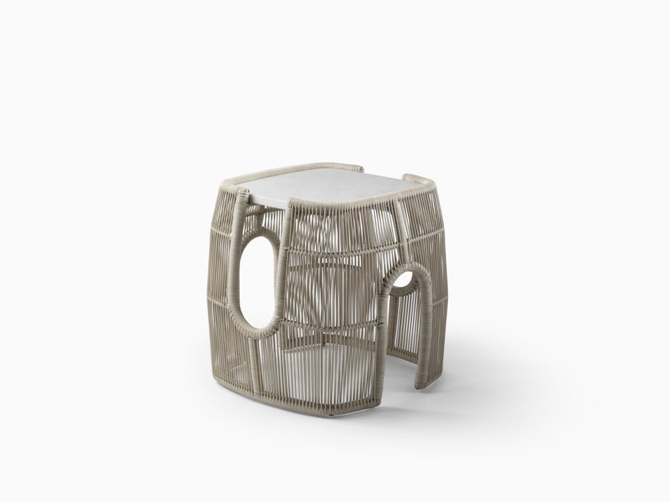 de sousa hughes link outdoor Monterey Drink Table Sand 3