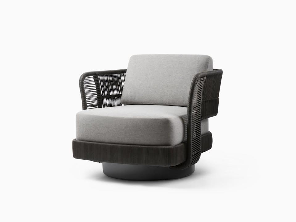 de sousa hughes link outdoor Monterey Swivel Lounge Chair Tahoe 3