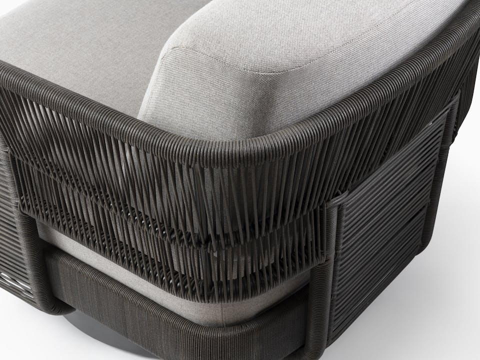 de sousa hughes link outdoor Monterey Swivel Lounge Chair Tahoe 6