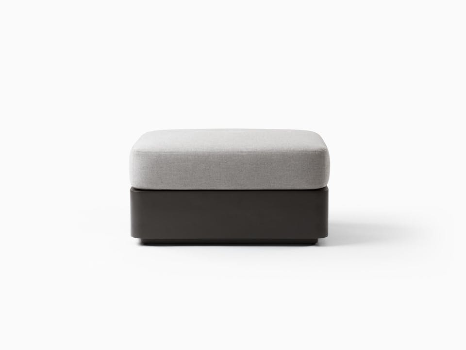 de sousa hughes link outdoor Riviera Ottoman Antique Bronze 2