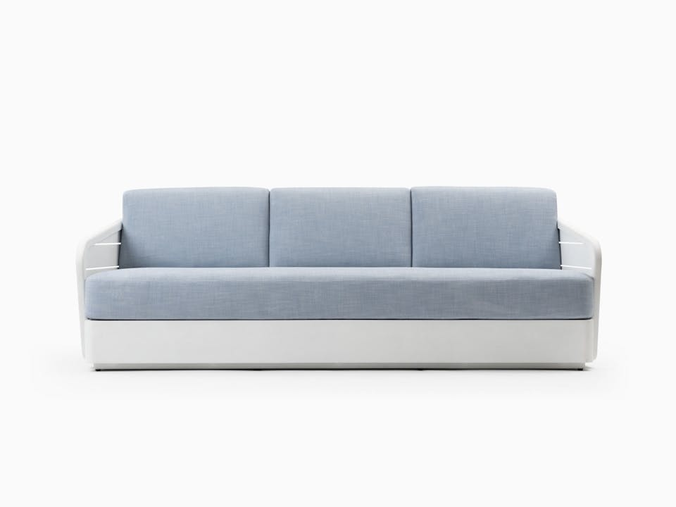 de sousa hughes link outdoor Riviera Sofa Bone White 2