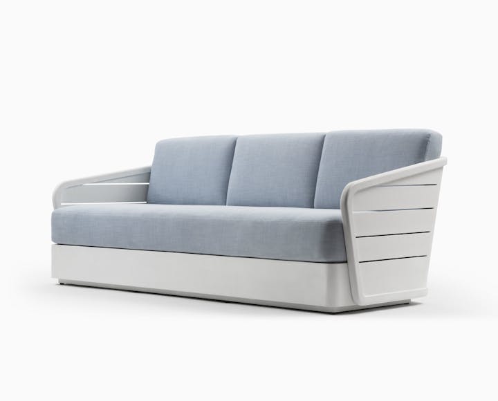 de sousa hughes link outdoor Riviera Sofa Bone White 3