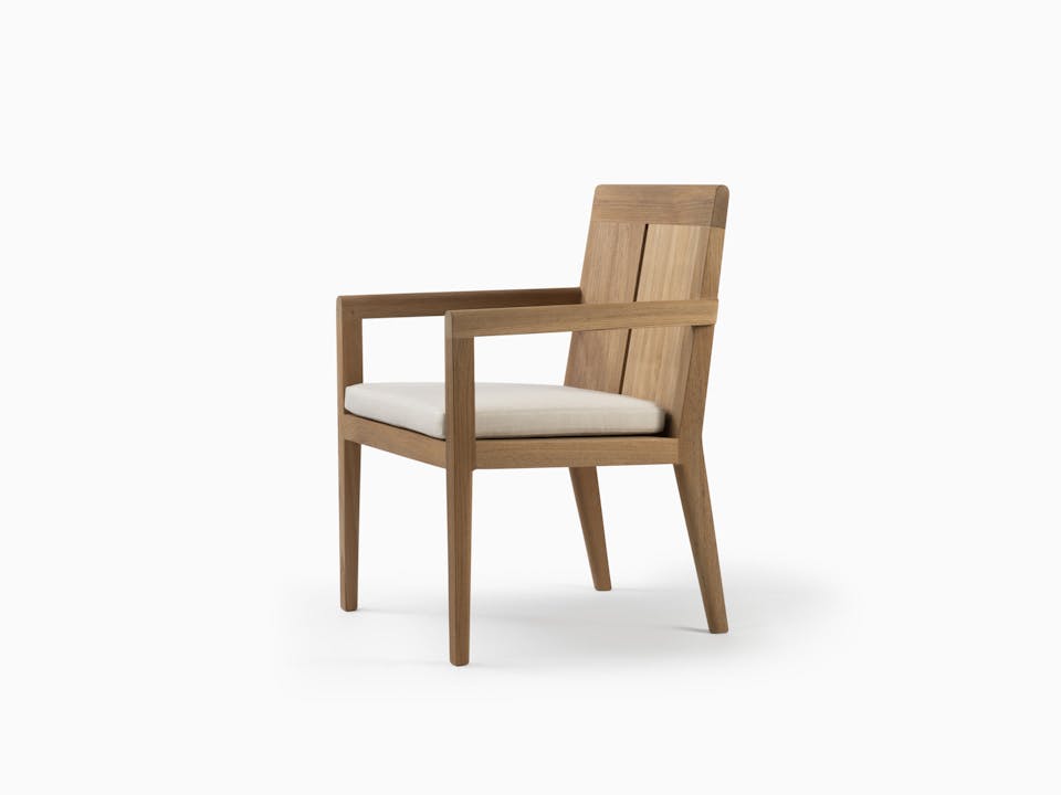 de sousa hughes link outdoor Sand Dollar Dining Arm Chair 2