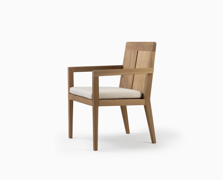 de sousa hughes link outdoor Sand Dollar Dining Arm Chair 2