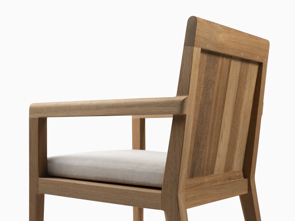 de sousa hughes link outdoor Sand Dollar Dining Arm Chair 6