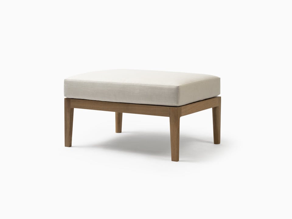 de sousa hughes link outdoor Sand Dollar Ottoman 3