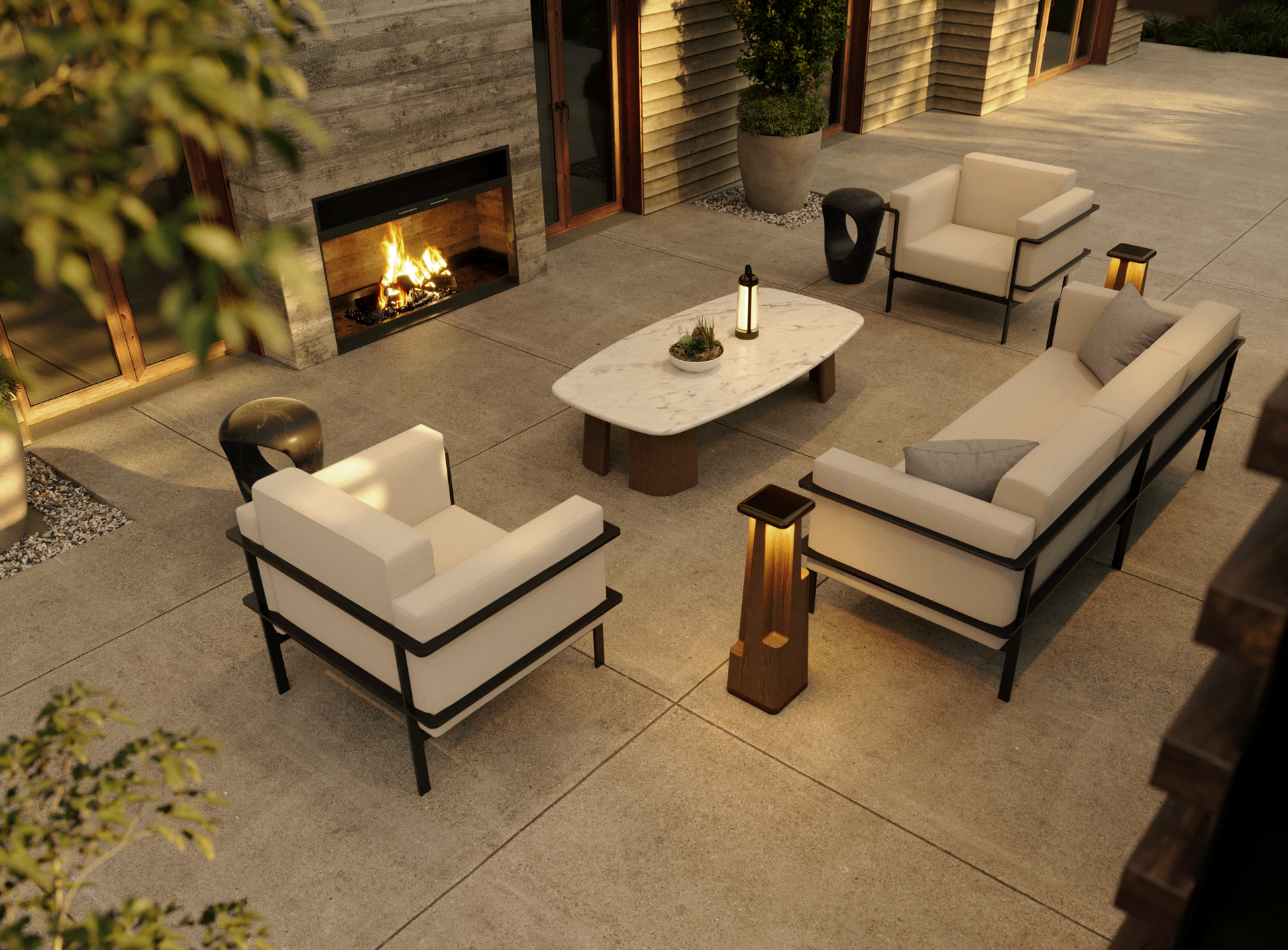 de sousa hughes link outdoor Verano Staged Install 1