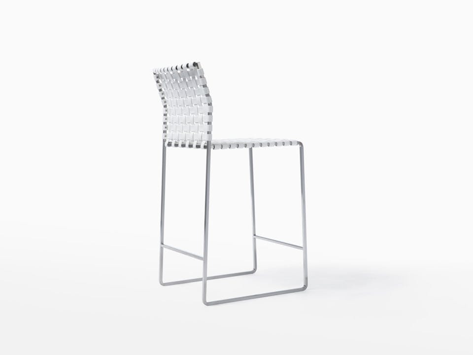 de sousa hughes mark albrecht Outdoor High Woven Back Satin White Back