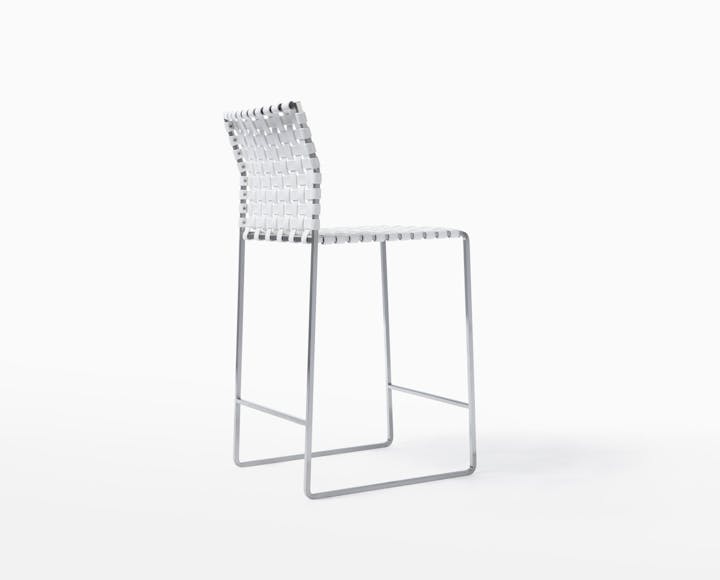 de sousa hughes mark albrecht Outdoor High Woven Back Satin White Back