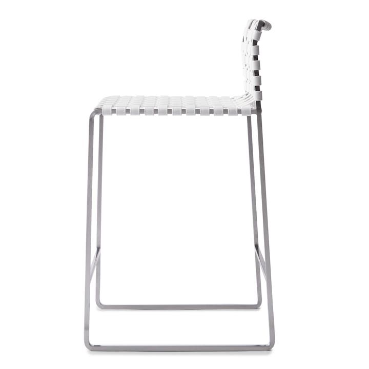 de sousa hughes mark albrecht Outdoor Low Woven Counter Stool Side