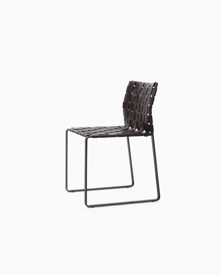 de sousa hughes mark albrecht Side Chair WS BlackBrown Side Angle