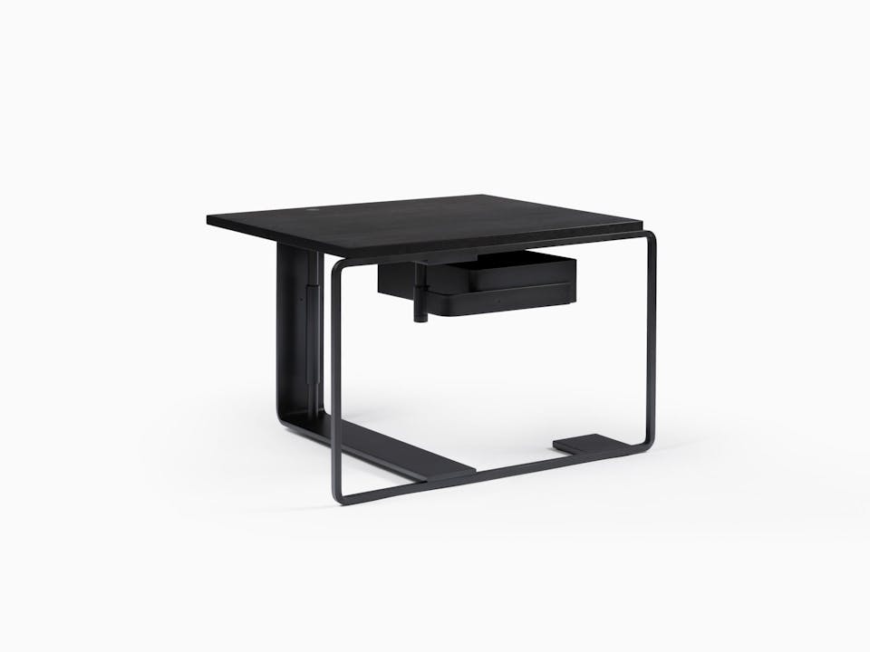 de sousa hughes mark albrecht Side Table One Wood Top Angle