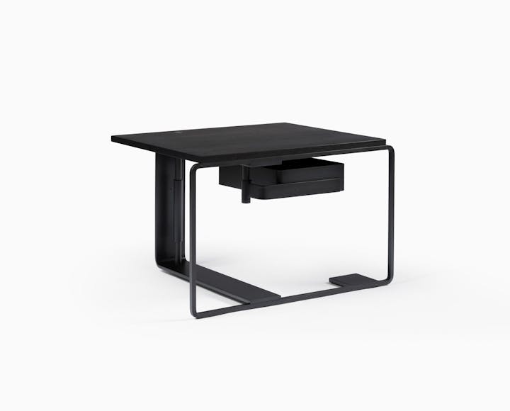 de sousa hughes mark albrecht Side Table One Wood Top Angle