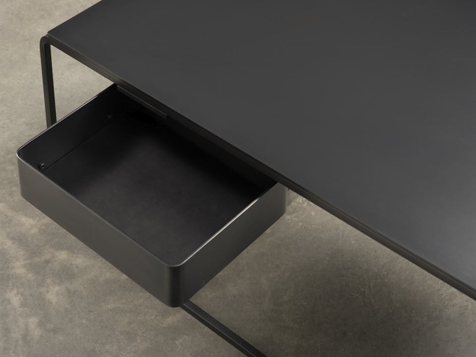 de sousa hughes mark albrecht Side Table One Top Detail Drawer Open