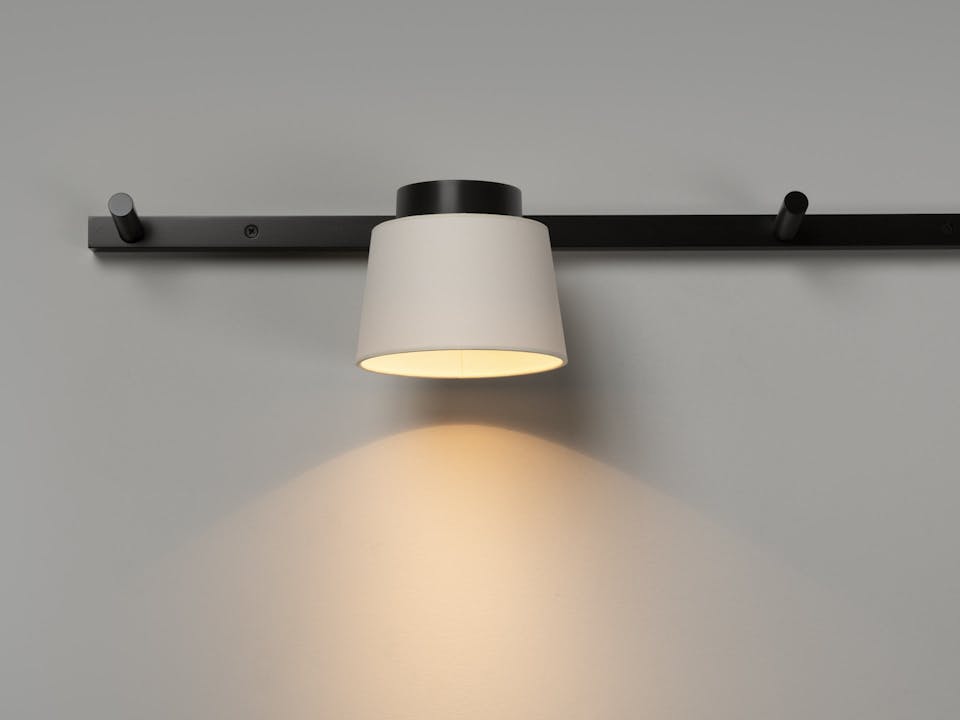 de sousa hughes mark albrecht bodie peg rail 2 lights paper shade detail grey background