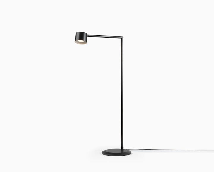 de sousa hughes mark albrecht Bodie Floor Lamp metal shade angle 3