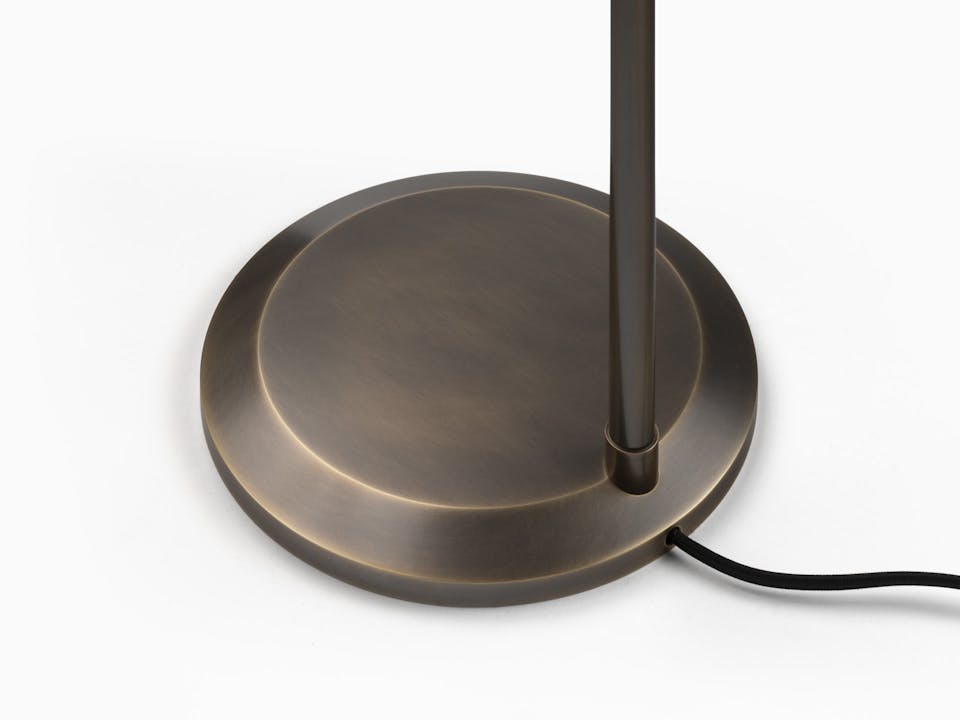 de sousa hughes mark albrecht Bodie Floor Lamp bronze metal base detail