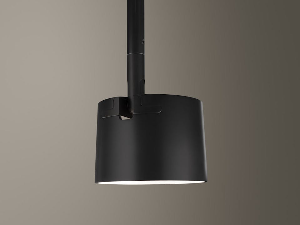 de sousa hughes mark albrecht bodie single pendant metal shade detail 2