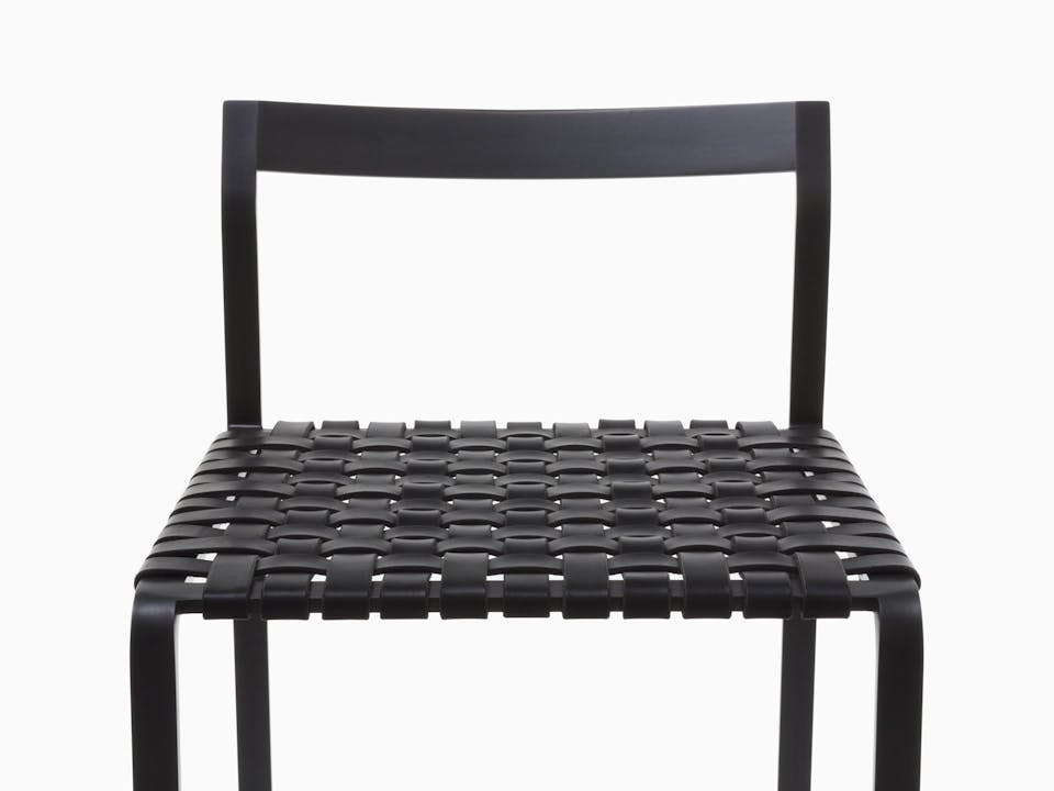 de sousa hughes mark albrecht Metal Back Bar Stool Black Black Front