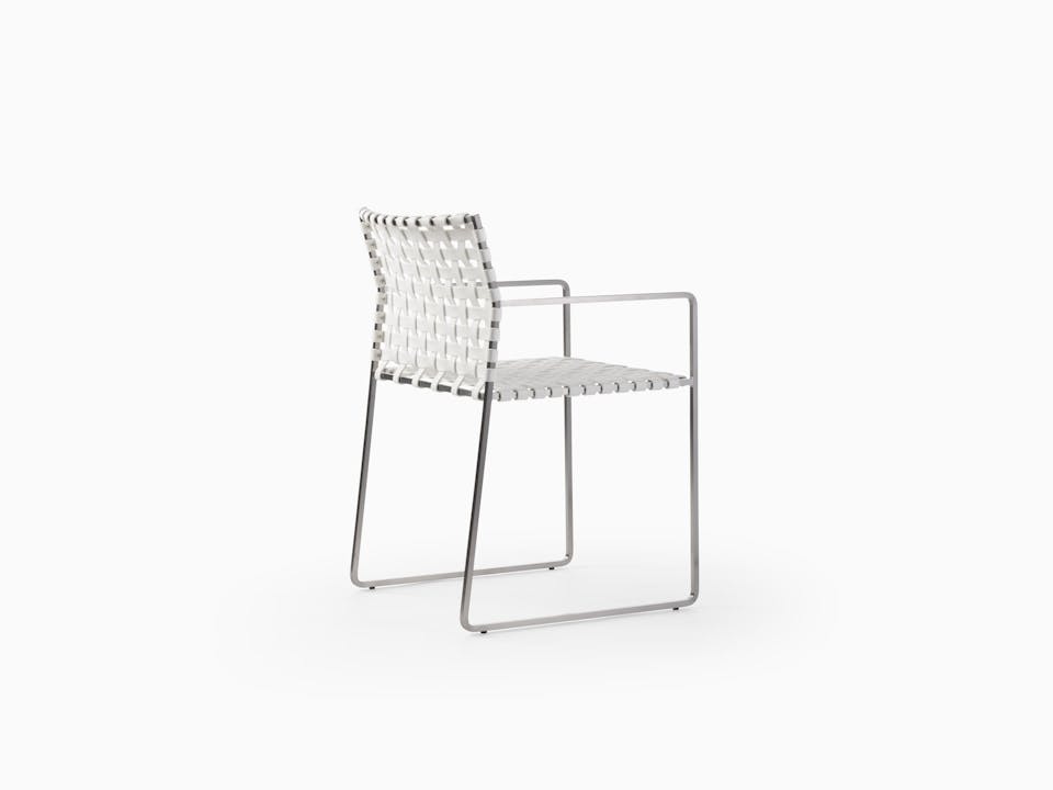 de sousa hughes mark albrecht Outdoor Armchair Satin White Back