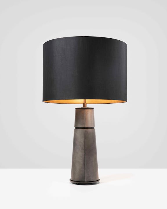 de sousa hughes mattaliano piller table lamp Grey