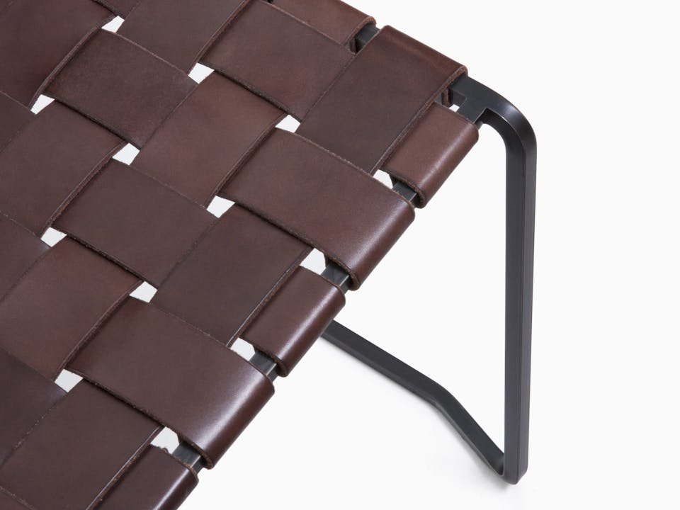 de sousa hughes mark albrecht Stacking Chair WS BlackBrown Detail