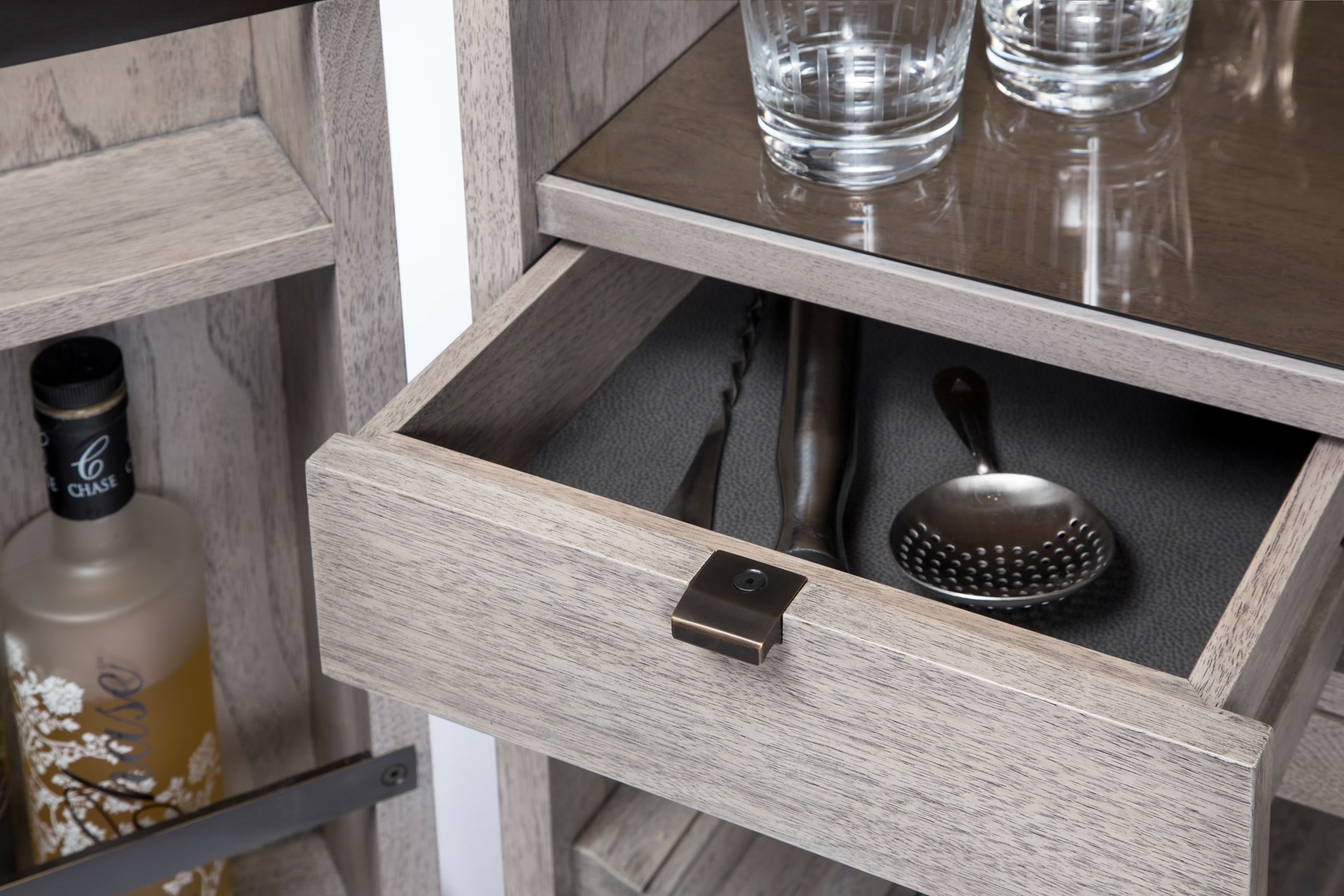 de sousa hughes mattaliano ettore bar drawer detail