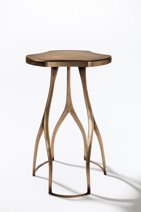 de sousa hughes mattaliano fourchette drink table bronze top