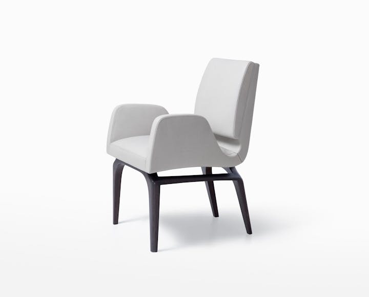 de sousa hughes mattaliano motto dining chair with arms