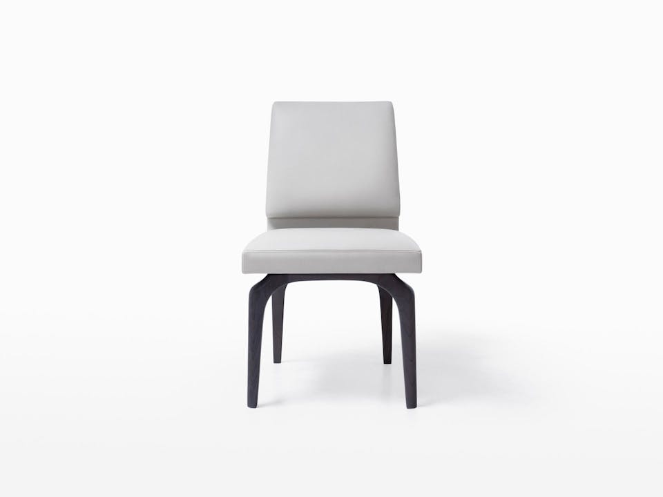 de sousa hughes mattaliano motto armless dining chair front