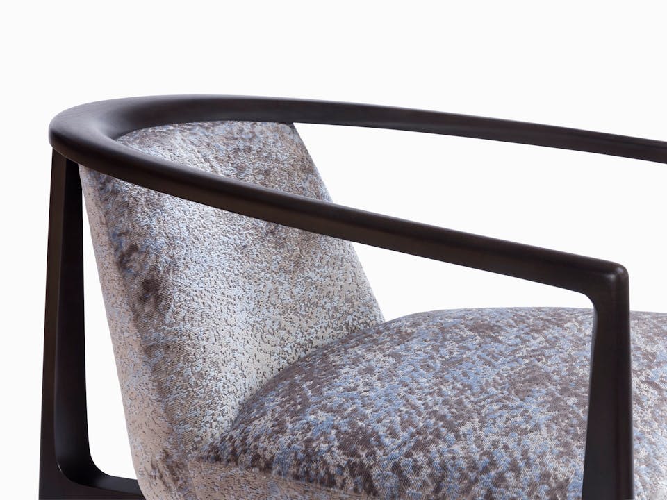 de sousa hughes mattaliano sabre club chair detail