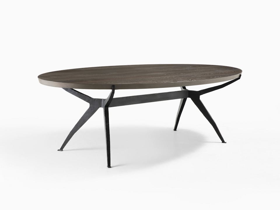 de sousa hughes mattaliano tritan oval dining table