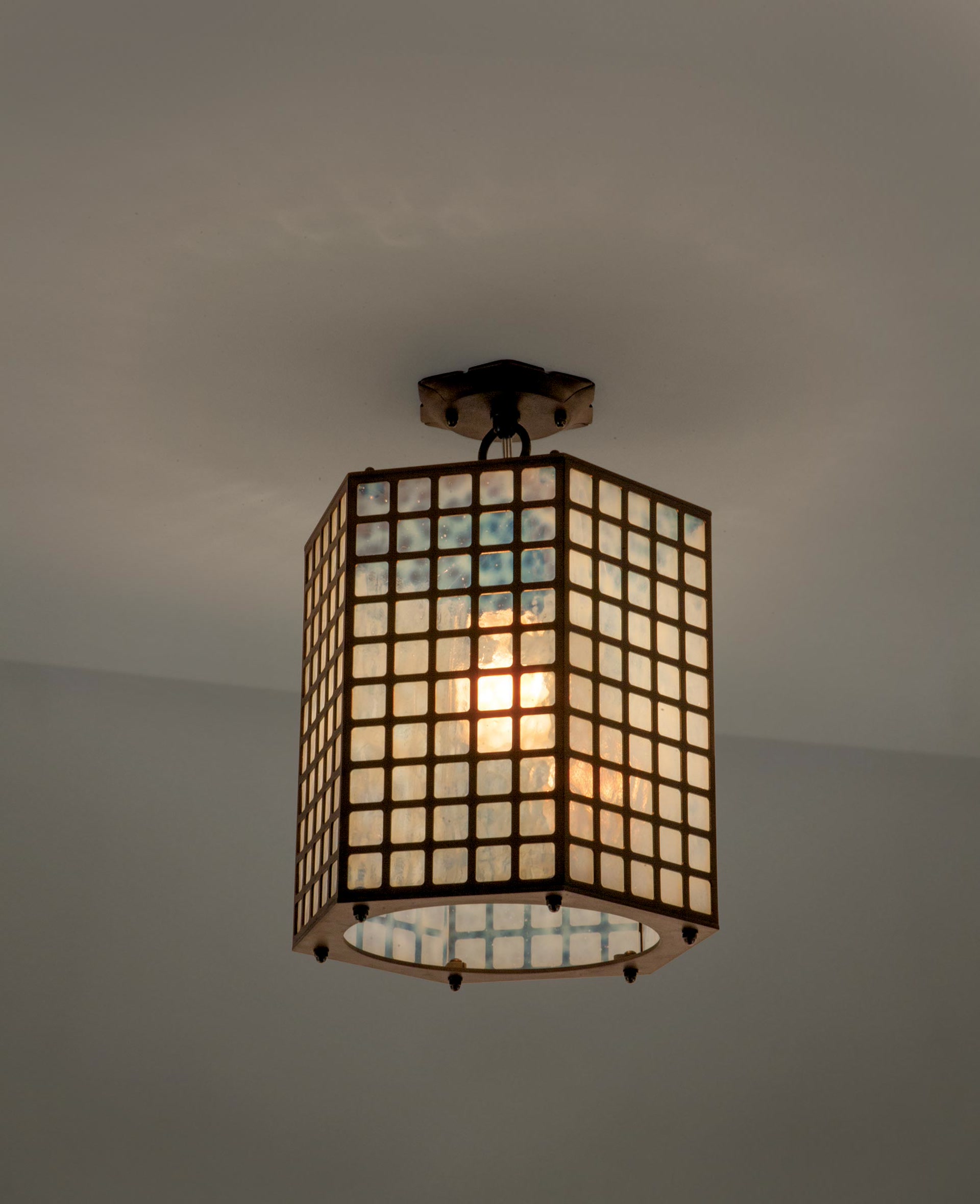 de sousa hughes McEwen Lighting Hex Lantern Surface Mount