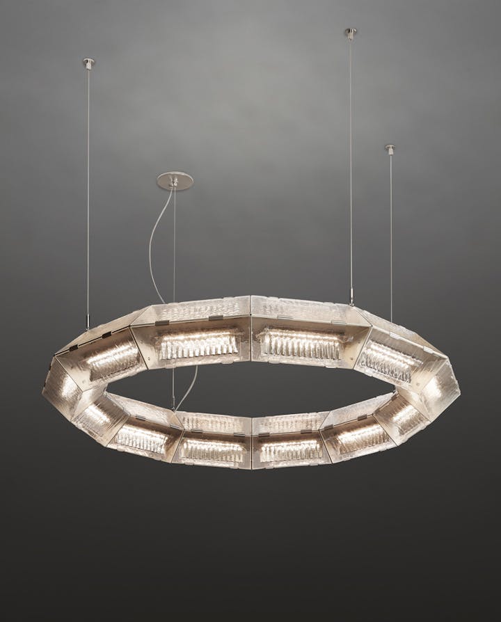 de sousa hughes McEwen Lighting Prism Suspension vertical