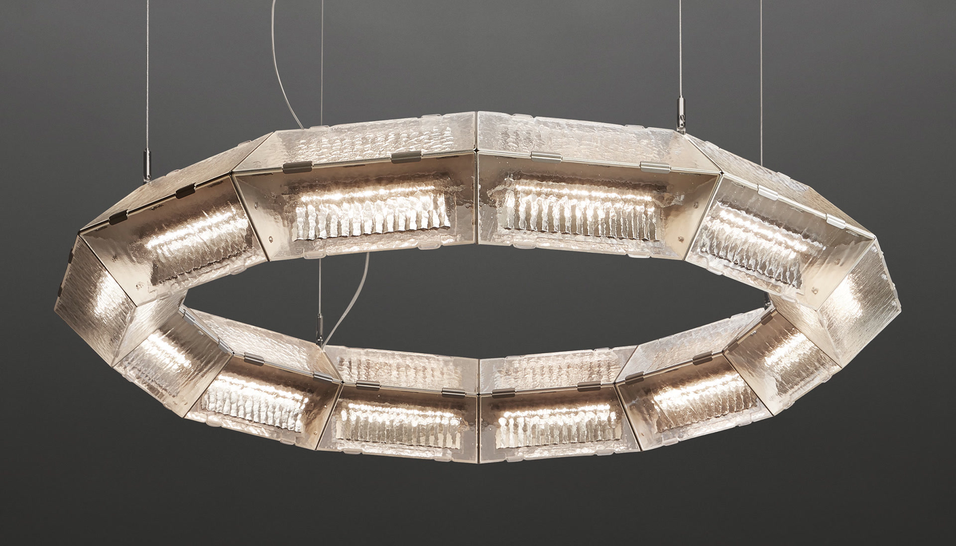 de sousa hughes McEwen Lighting Prism Suspension