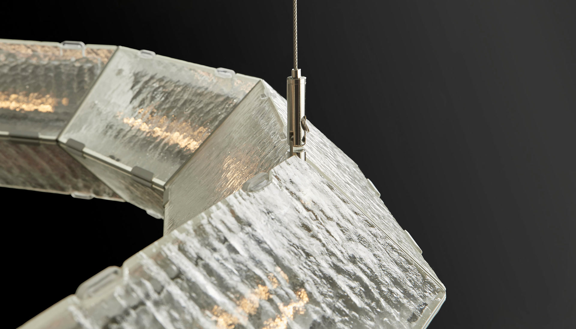de sousa hughes McEwen Lighting Prism Suspension detail 2