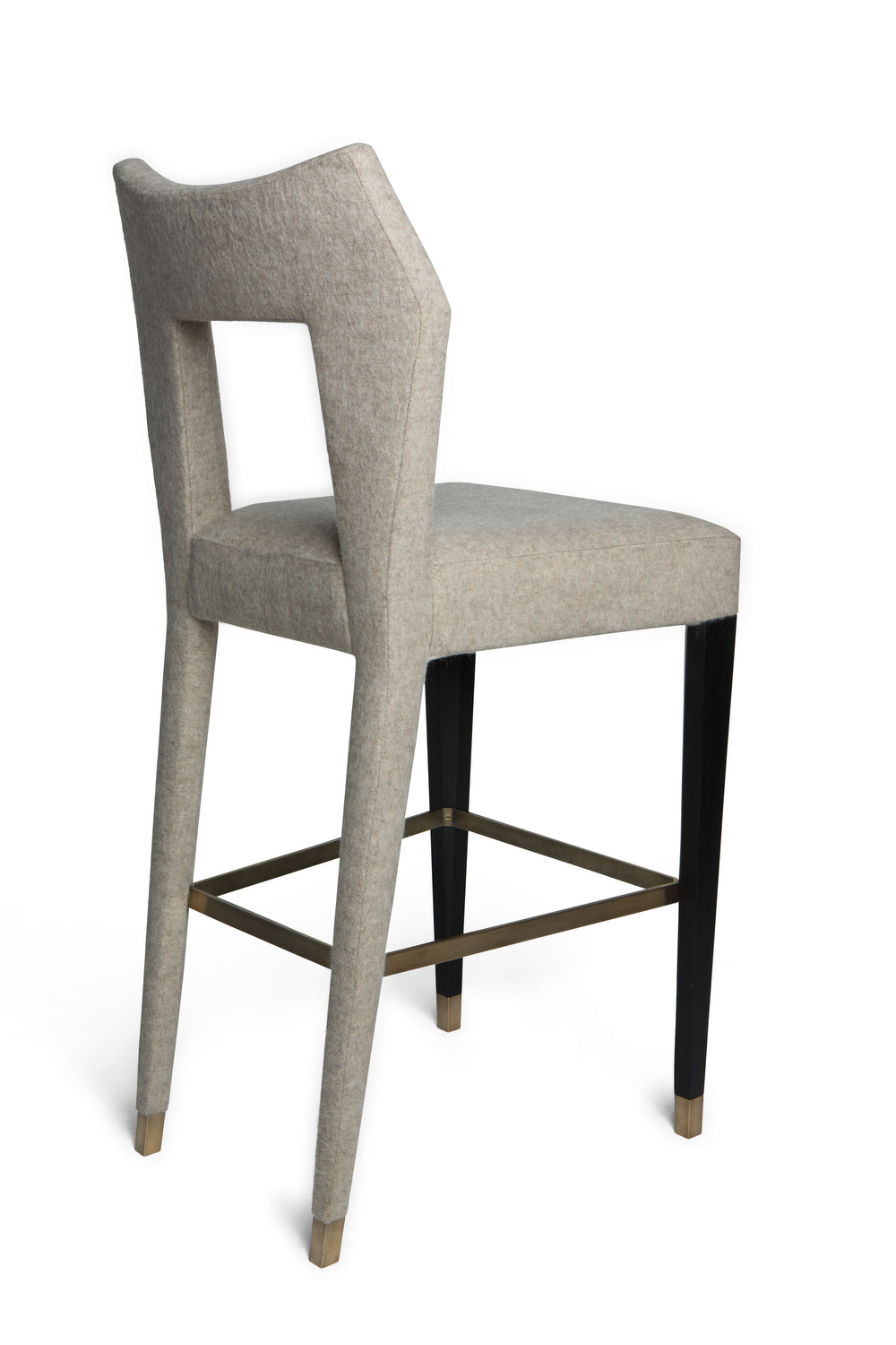 de sousa hughes natasha baradaran little black dress stool back angle