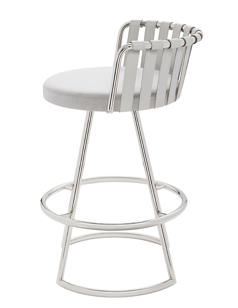 de sousa hughes powell bonnell Mesa Swivel Stool Nickel side