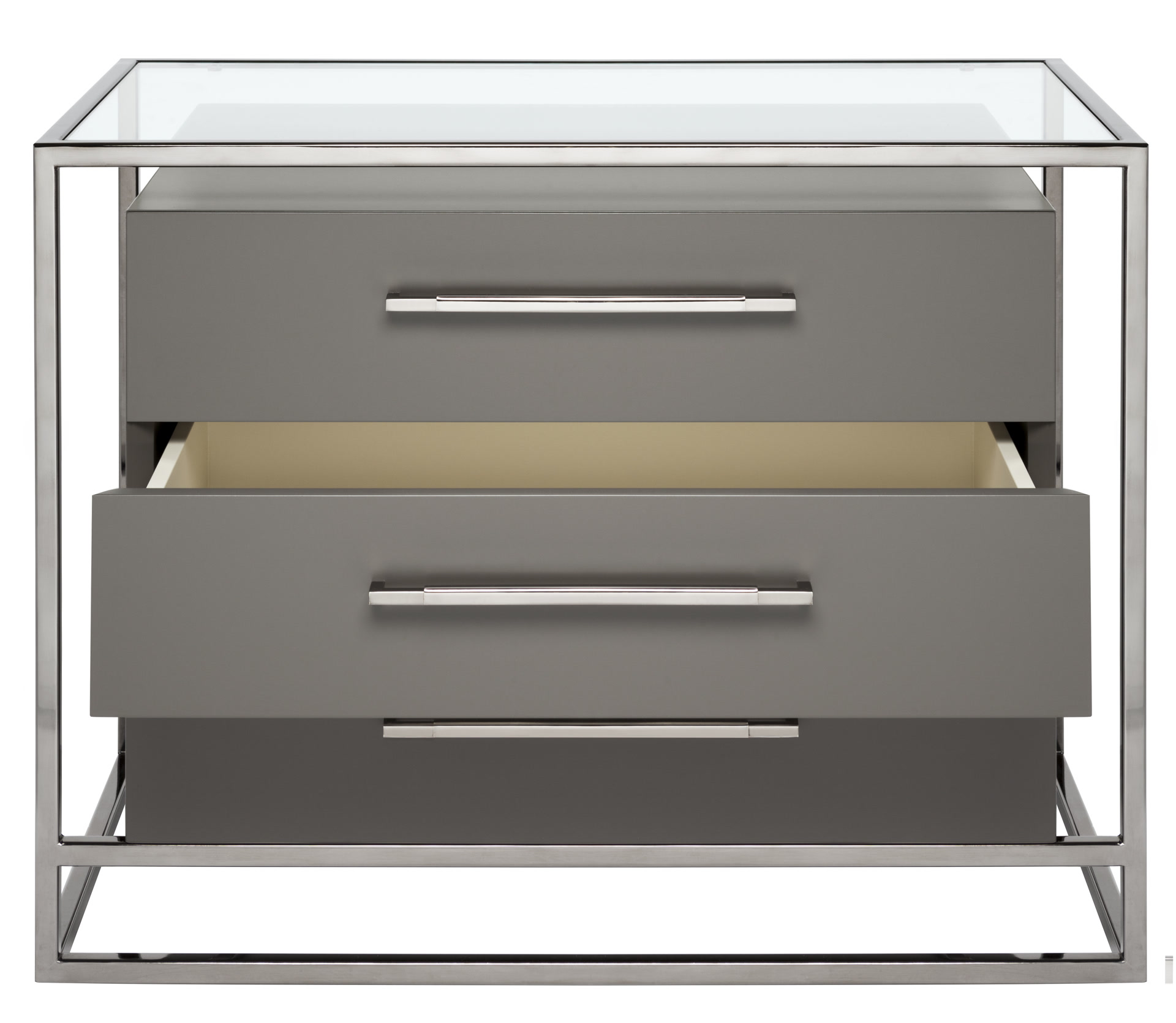 de sousa hughes powell bonnell Savoy nightstand front with drawer open 02