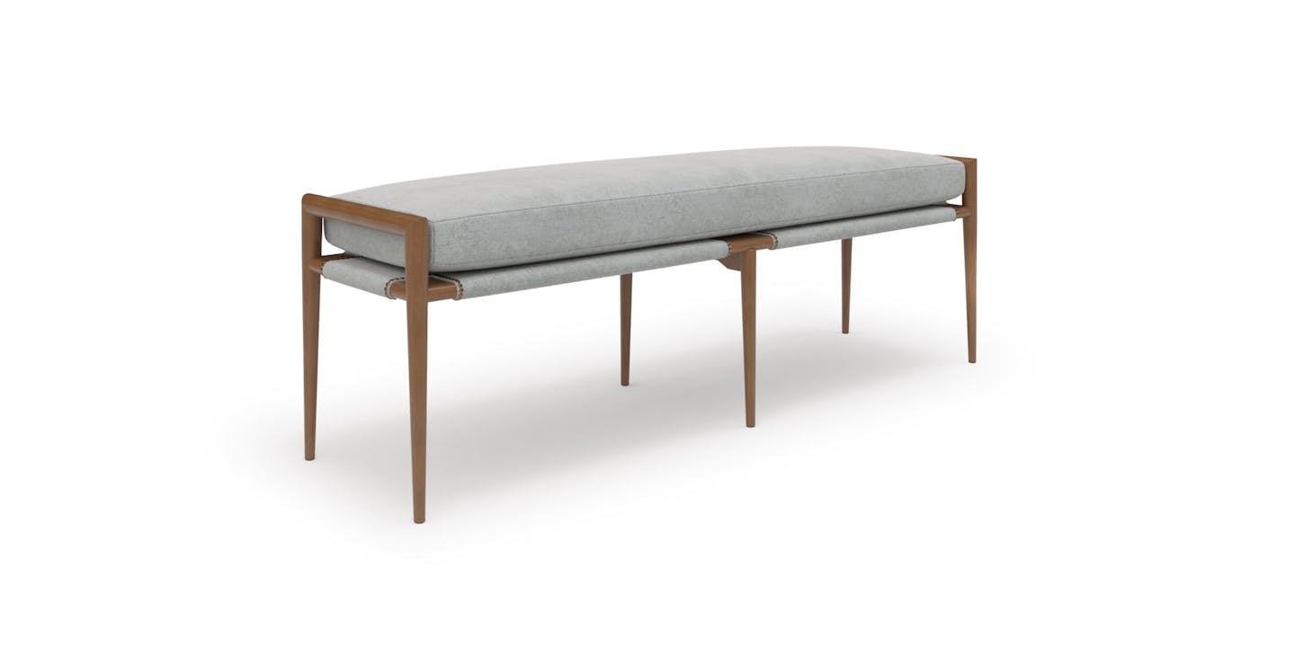 de sousa hughes quintus Harris Bench 60inch angle view