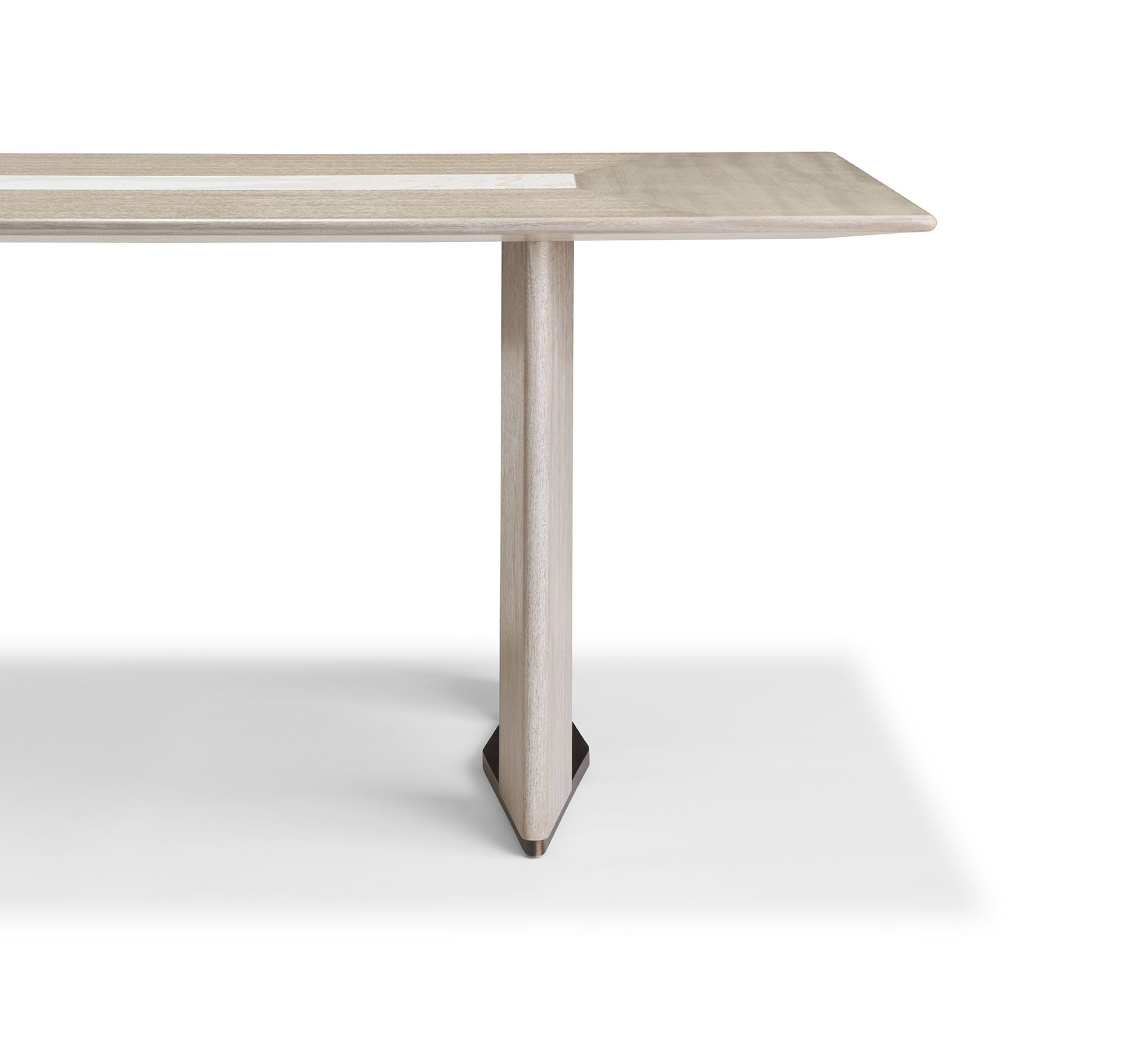 de sousa hughes quintus Harmon Dining Table side detail 2