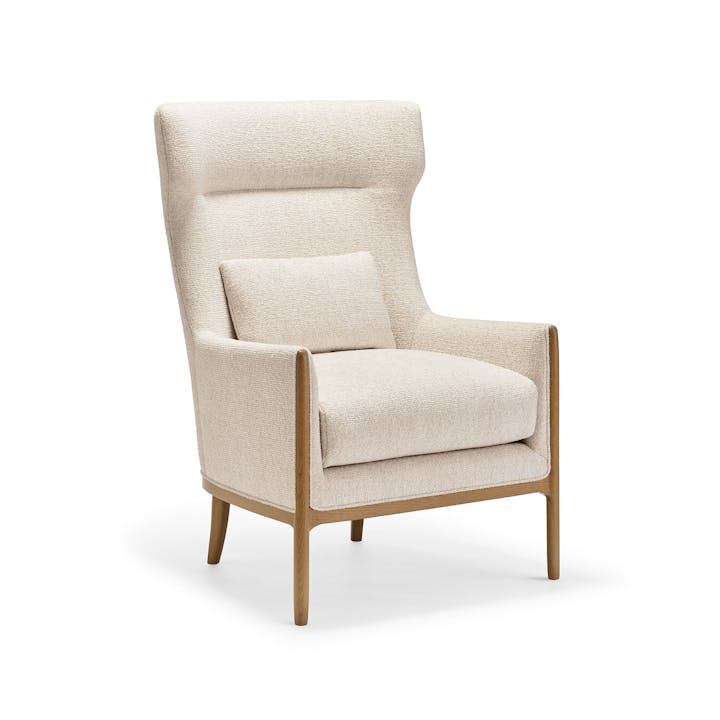 de sousa hughes quintus Anissa Lounge Chair front angle