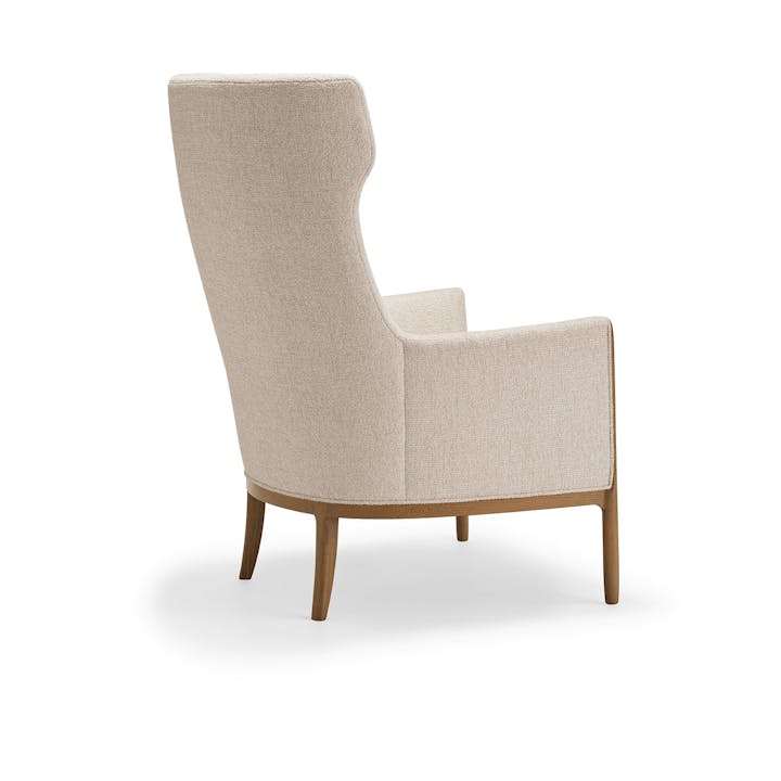 de sousa hughes quintus Anissa Lounge Chair side angle