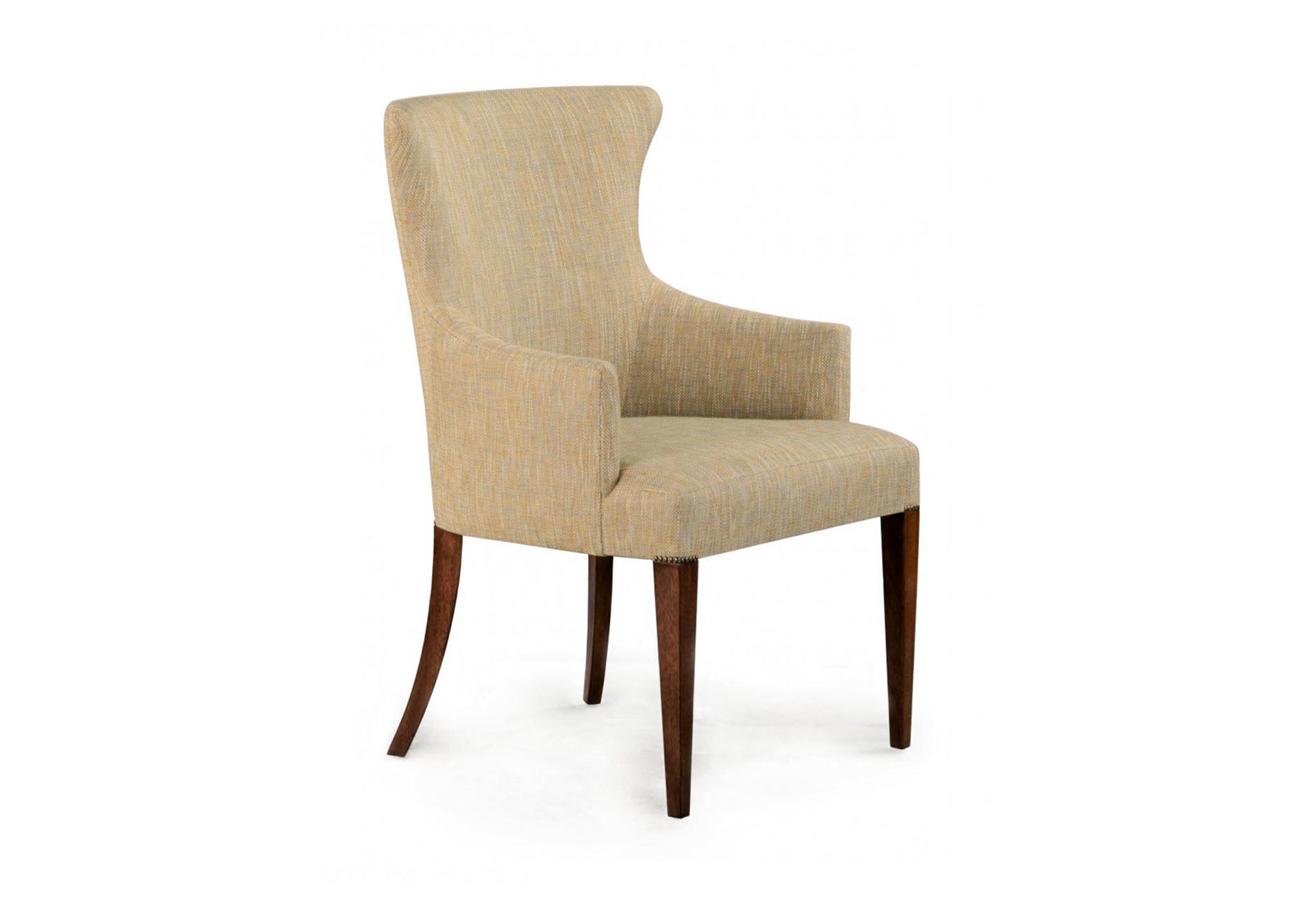 de sousa hughes quintus CAMPANILE ARMCHAIR brown fabric