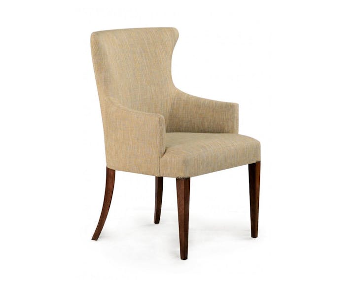de sousa hughes quintus CAMPANILE ARMCHAIR brown fabric