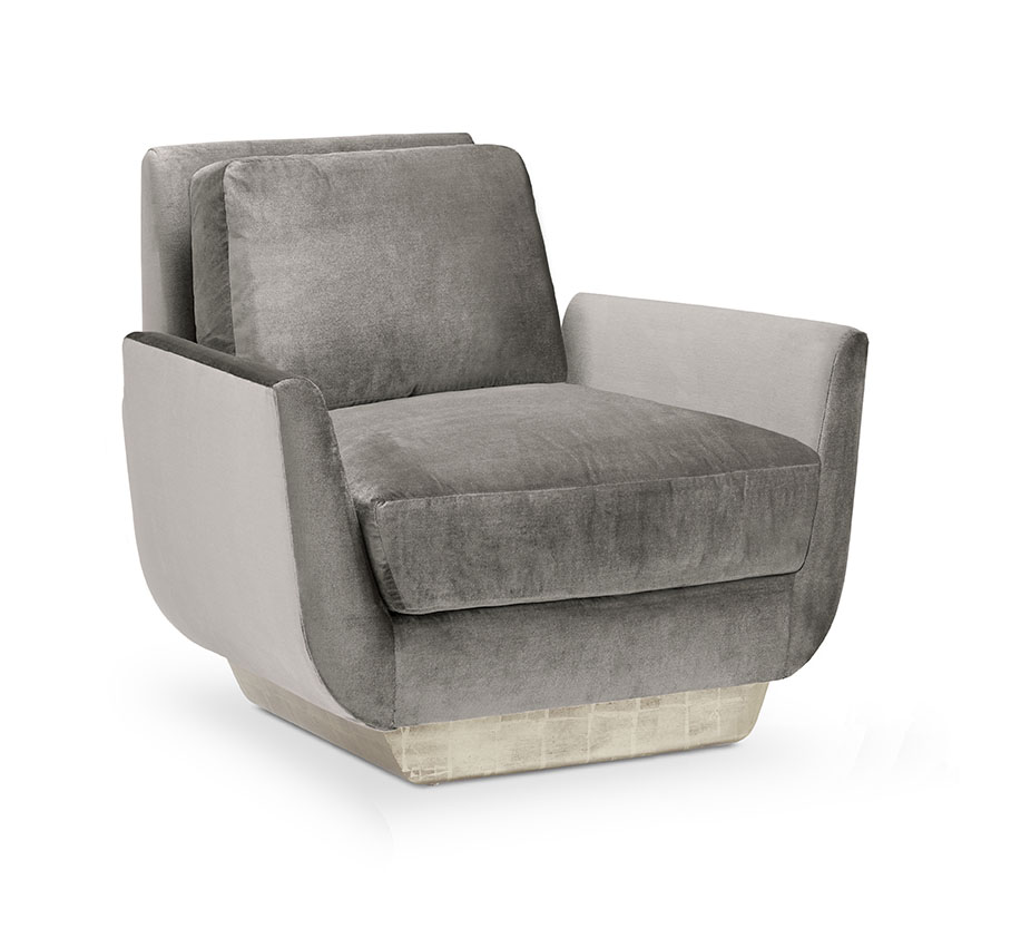 de sousa hughes quintus Dove Lounge Pewter White Gold