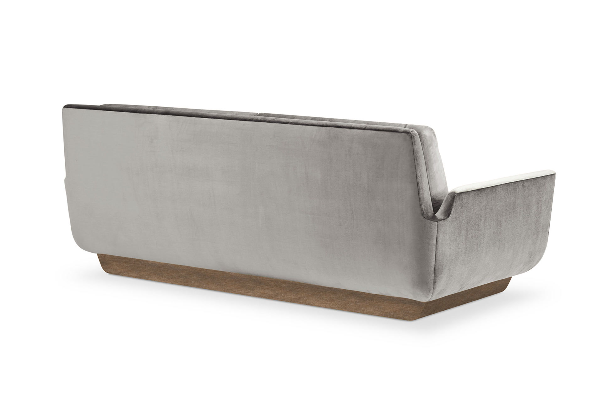 de sousa hughes quintus Dove Sofa Silver Wood back