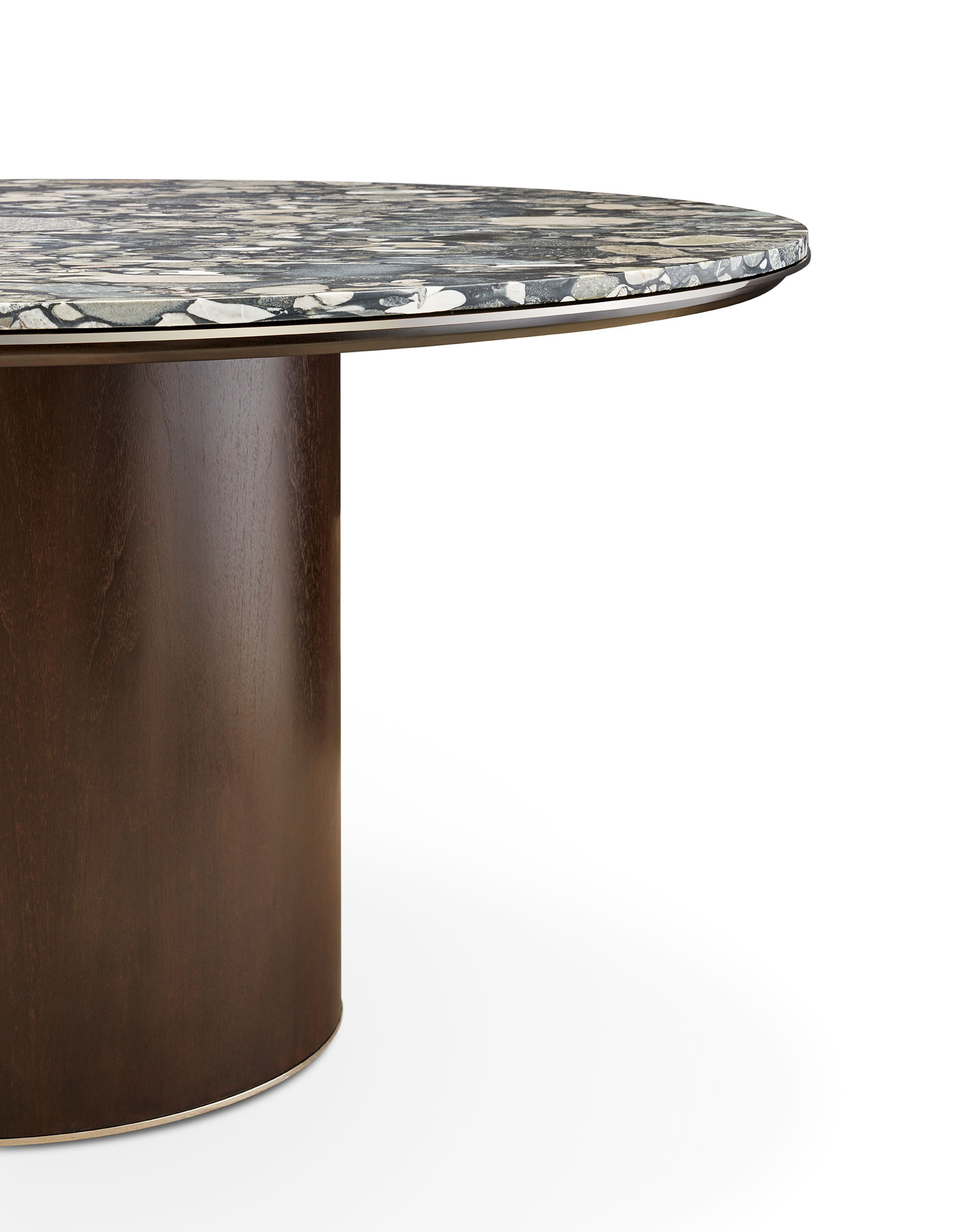 de sousa hughes quintus Quarry Center Table top detail 2