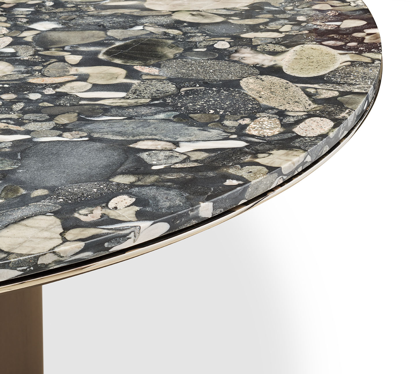 de sousa hughes quintus Quarry Center Table top detail