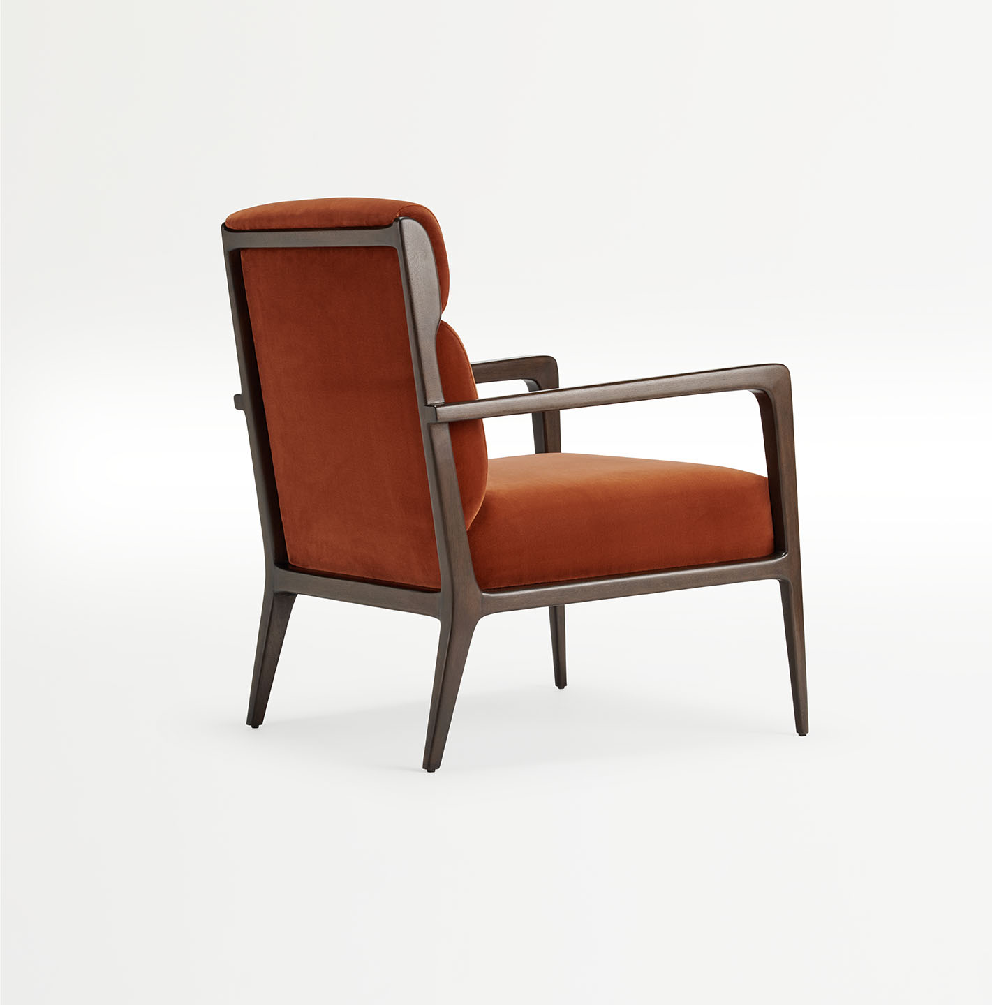 de sousa hughes quintus Luca Lounge Chair back angle